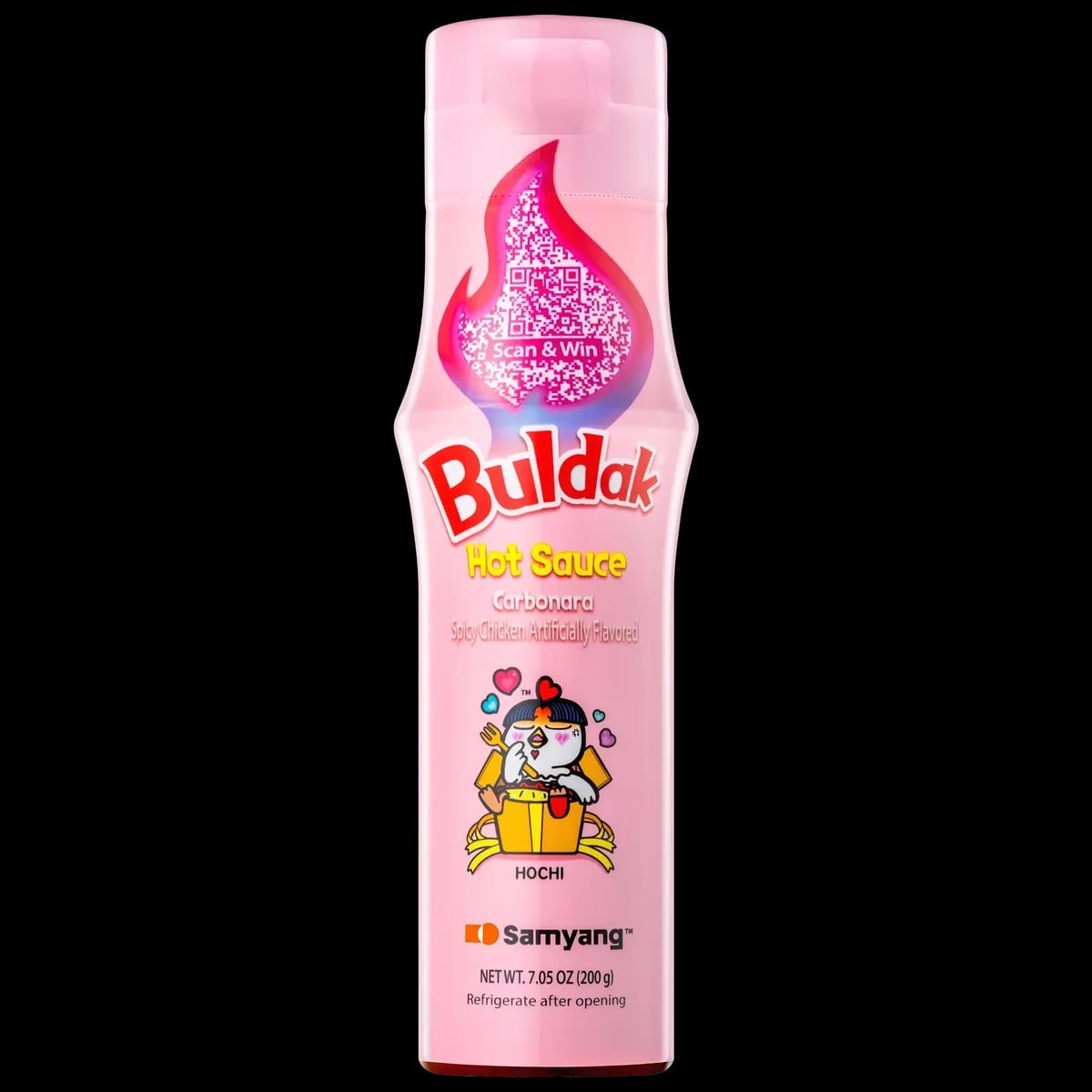 Buldak Hot Chicken Flavour Sauce Carbonara 200 g packaging