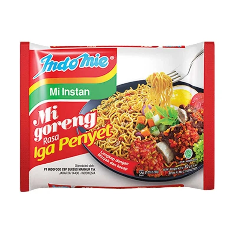 Indomie Mi Goreng Iga Penyet Flavour packaging