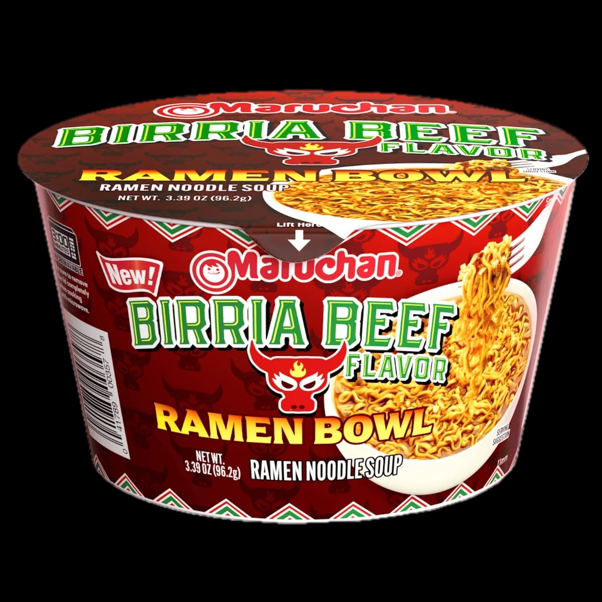 Maruchan Ramen Bowl Birria Beef Flavor packaging